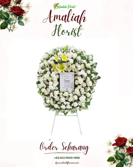 Krans Bunga Duka Nusa Jaya